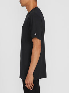 Solid Pocket T-shirt - Black (A5031808_BLK) [1]