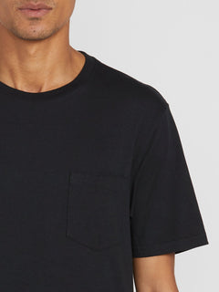 Solid Pocket T-shirt - Black (A5031808_BLK) [2]