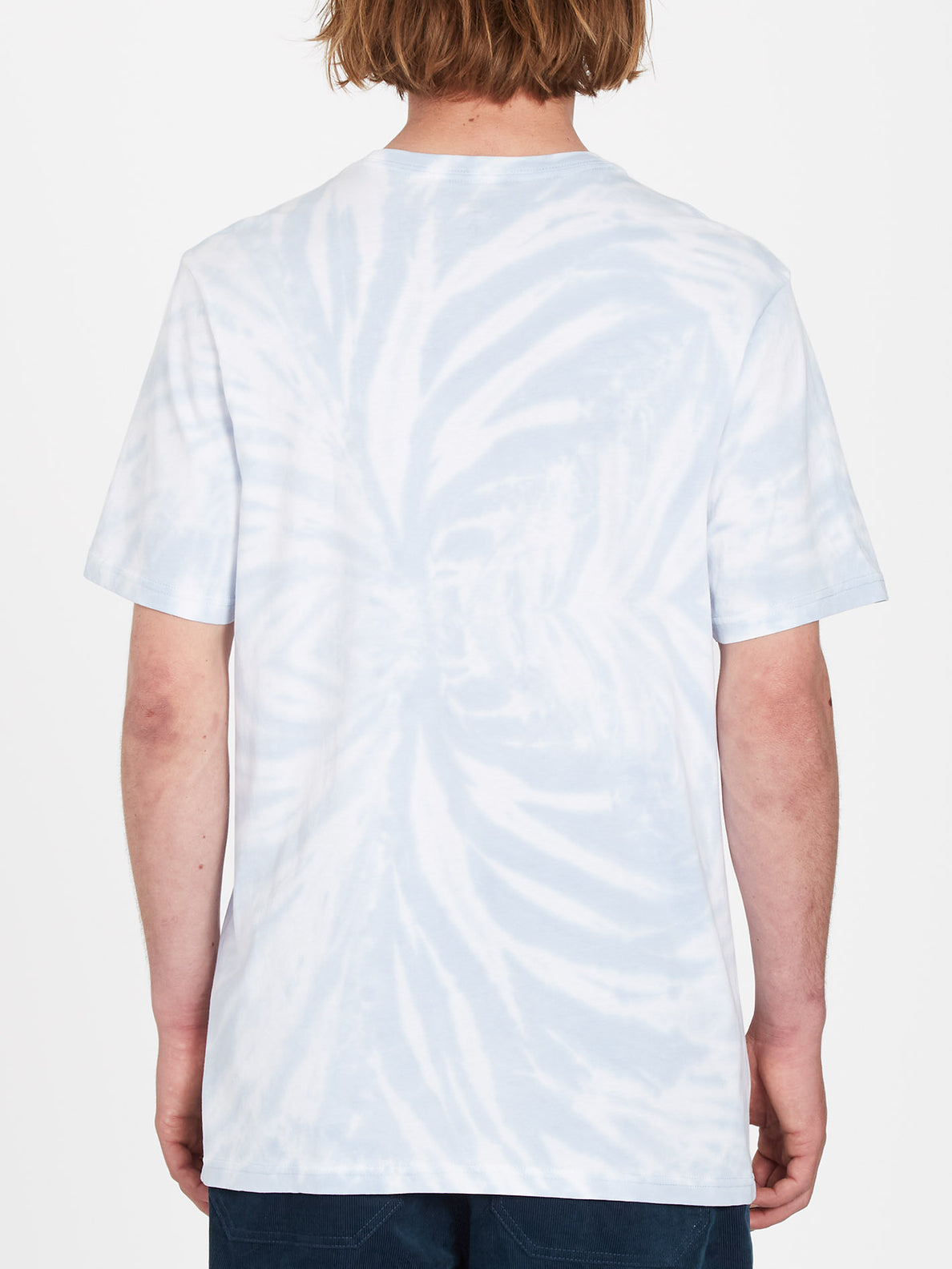 Iconic Stone Dye T-shirt - CELESTIAL BLUE (A5212300_CSB) [B]