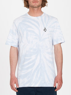 Iconic Stone Dye T-shirt - CELESTIAL BLUE (A5212300_CSB) [F]