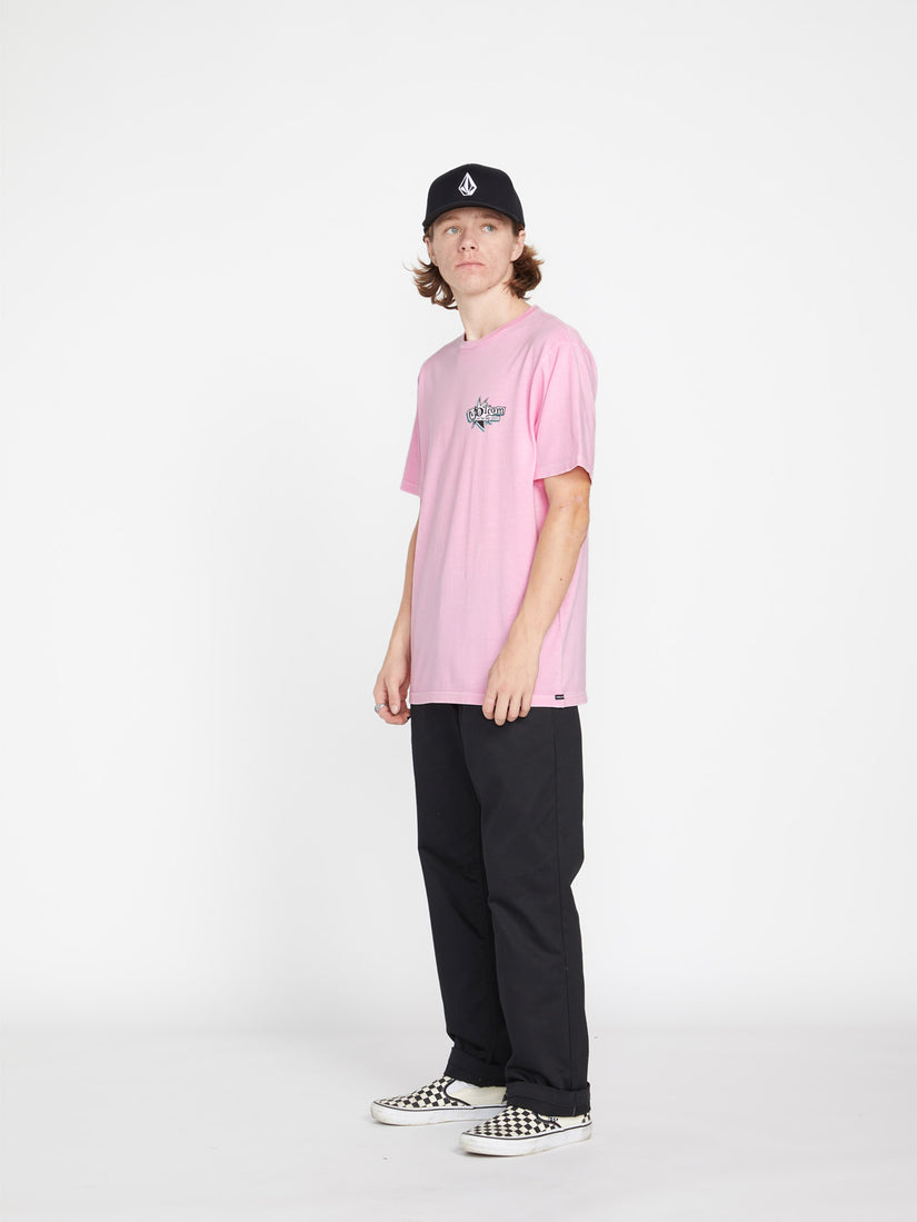 V Entertainment T-shirt - REEF PINK
