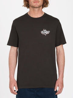 V Entertainment T-shirt - RINSED BLACK (A5212301_RIB) [B]