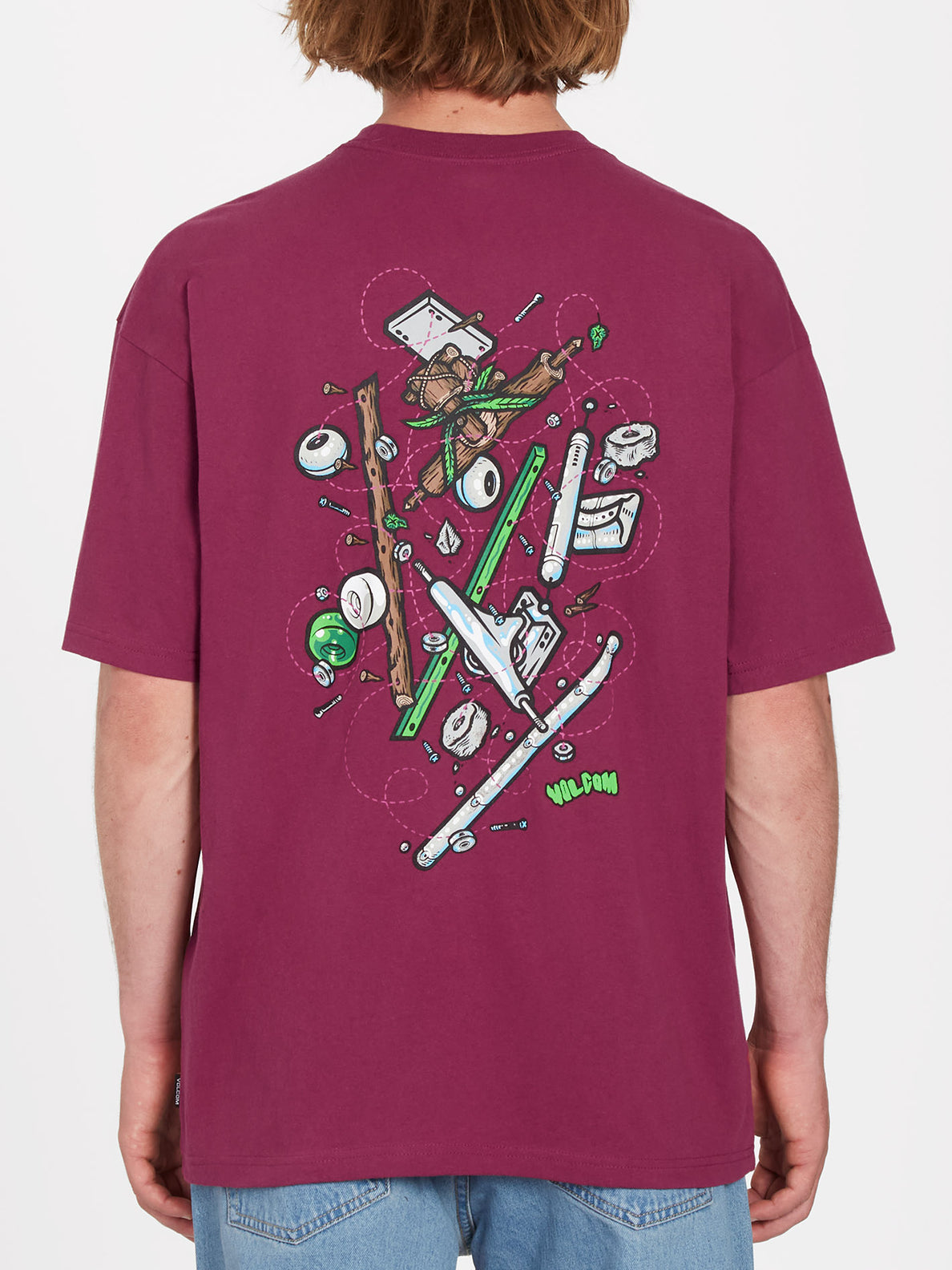 Todd Bratrud 1 T-shirt - PLUM (A5212306_PLM) [B]