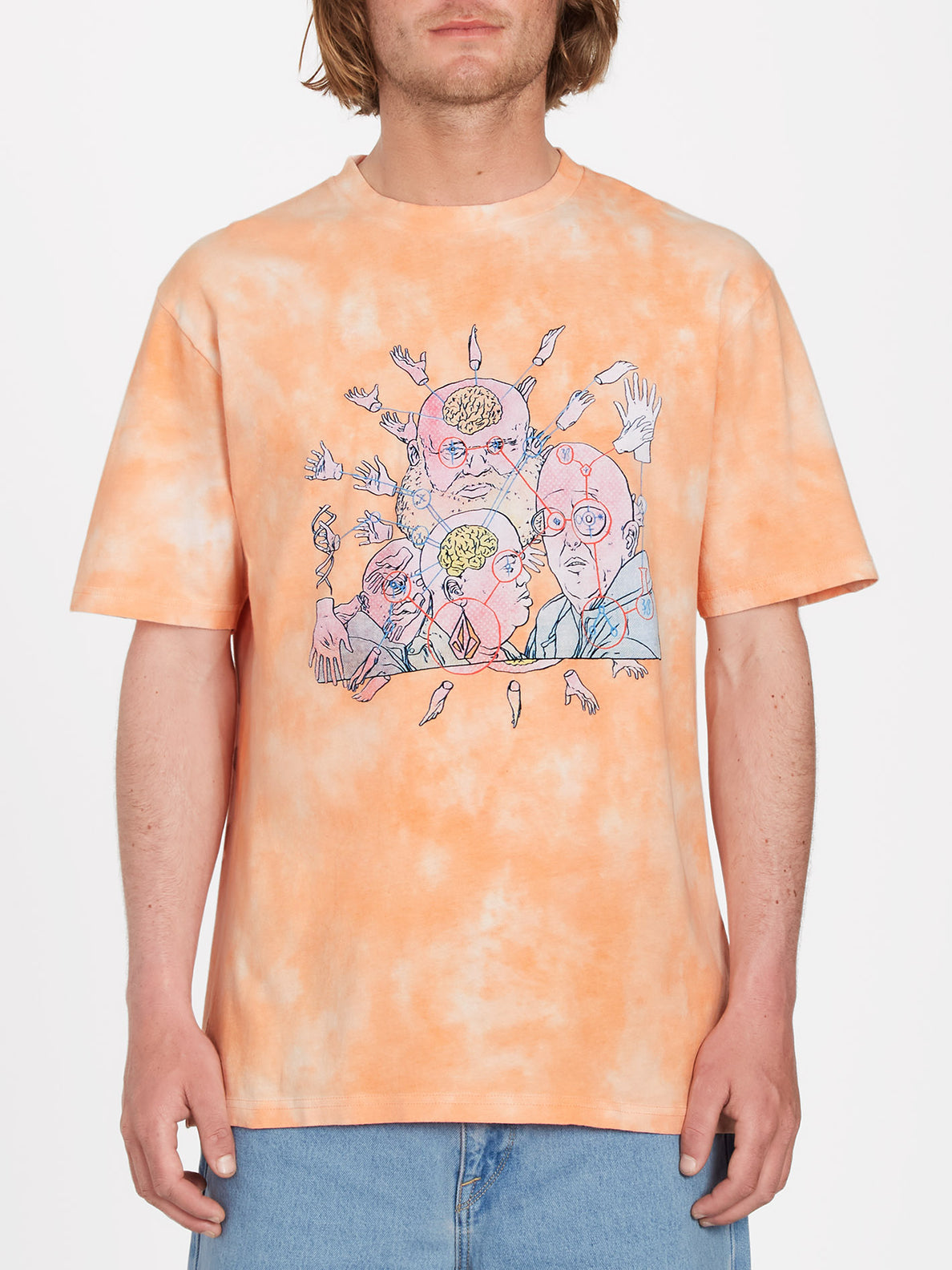Ed Merlin Murray 1 T-shirt - PEACH BUD - Men - Volcom EU – Volcom