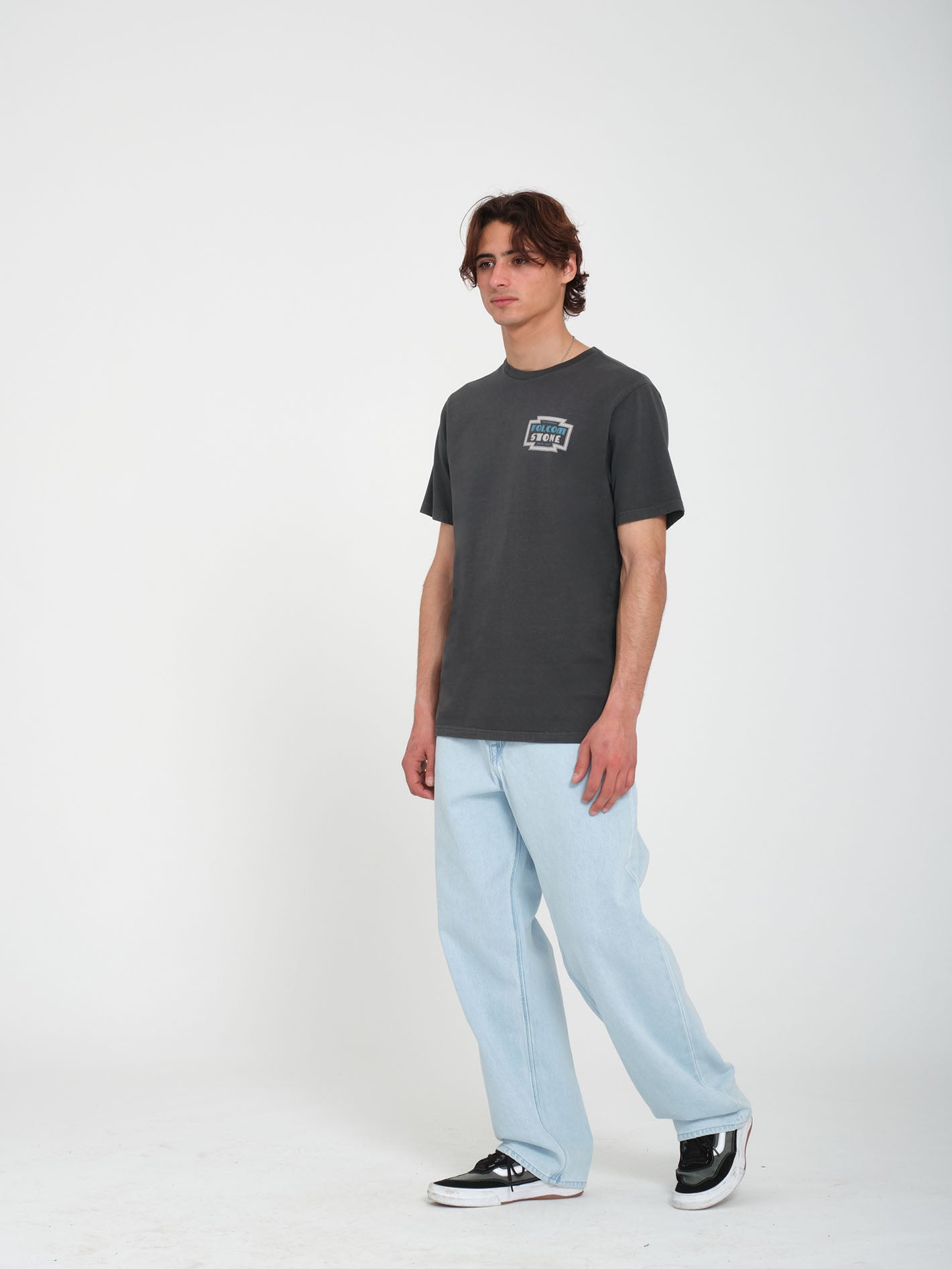 Saxy Cat T-shirt - STEALTH - Men - Volcom EU – Volcom Europe