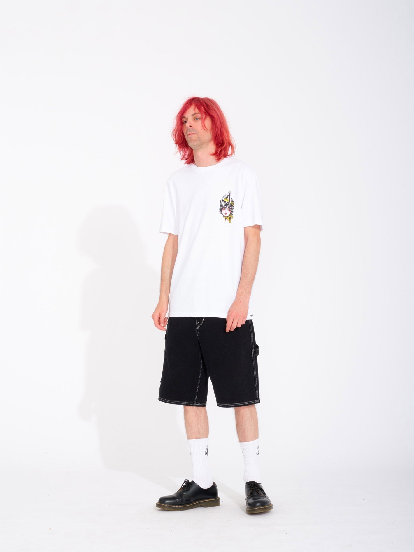 Lintell Mirror T-shirt - WHITE - Men - Volcom EU – Volcom Europe