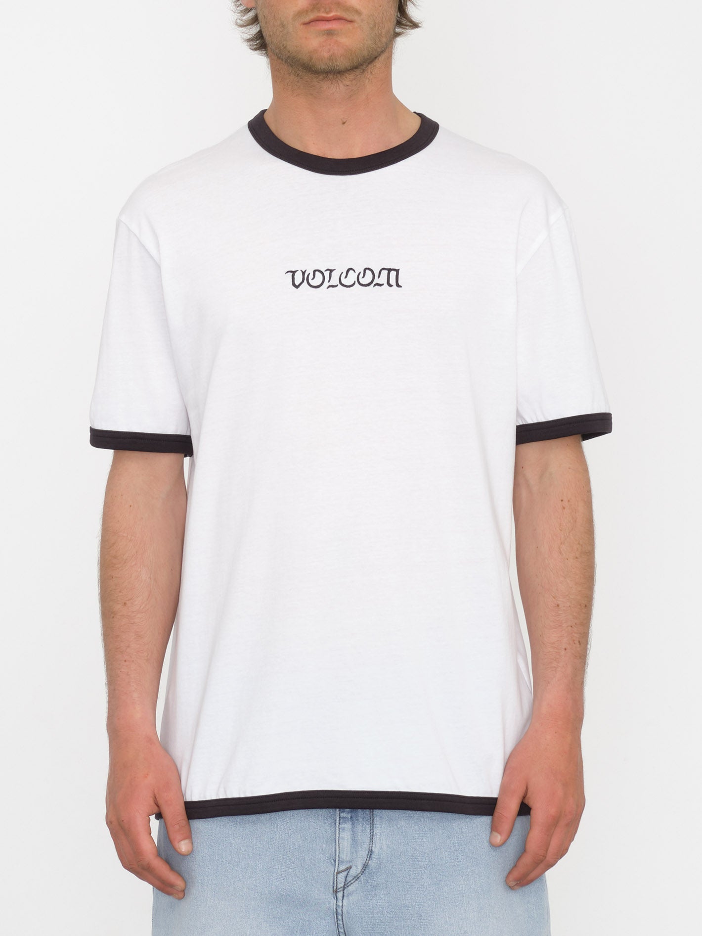 Fullring Ringer T-shirt - WHITE - Men - Volcom EU – Volcom Europe