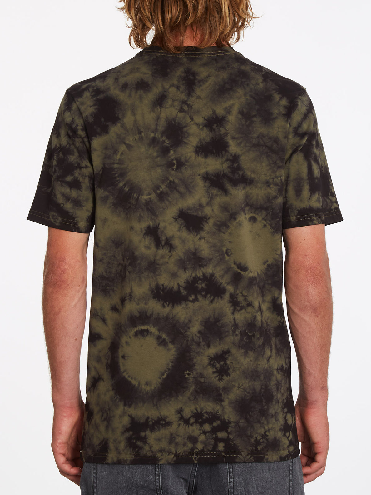 Iconic Stone T-shirt - MILITARY (A5232200_MIL) [B]