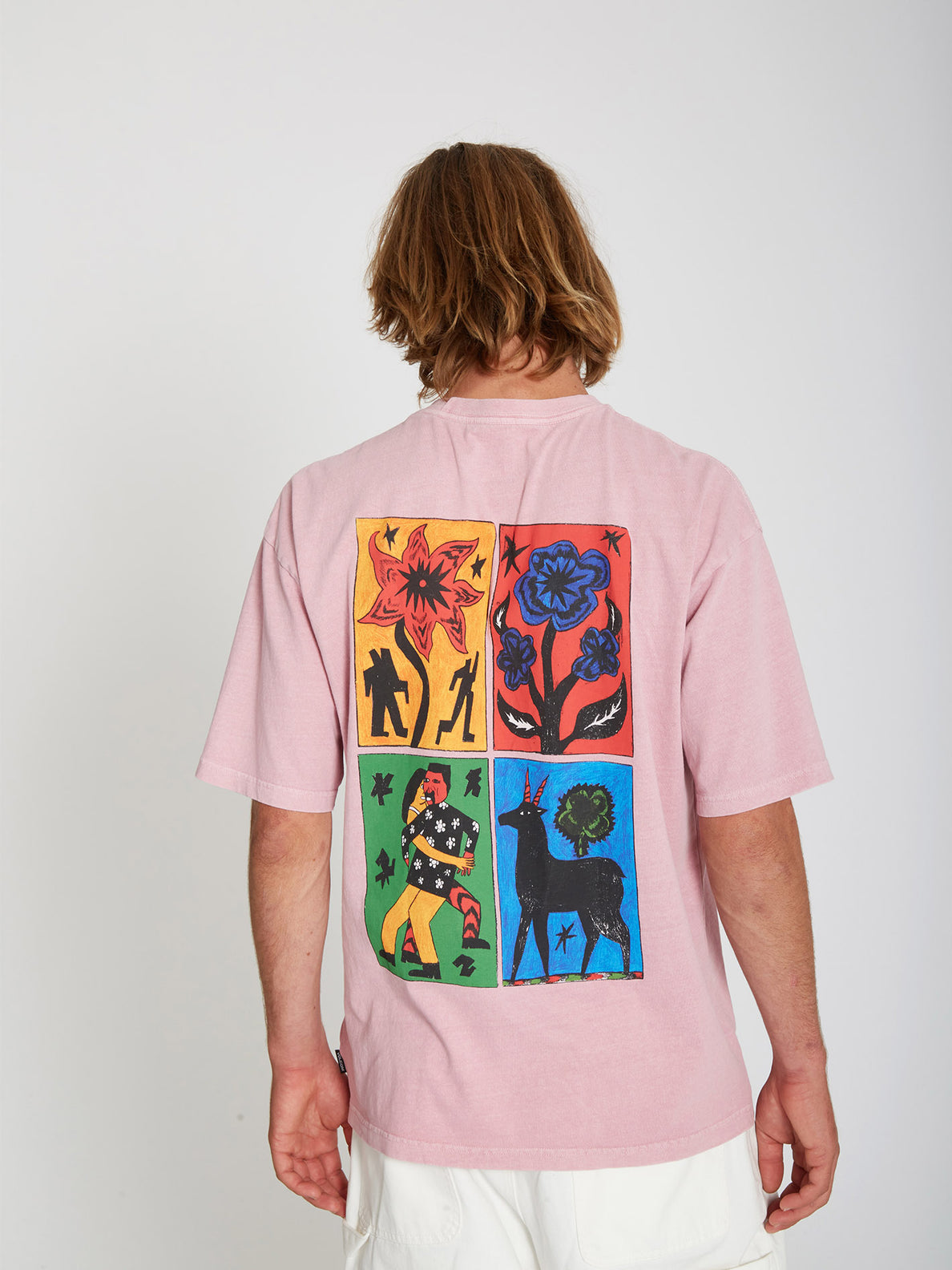 Bob Mollema 2 T-shirt PARADISE PINK – Volcom Europe