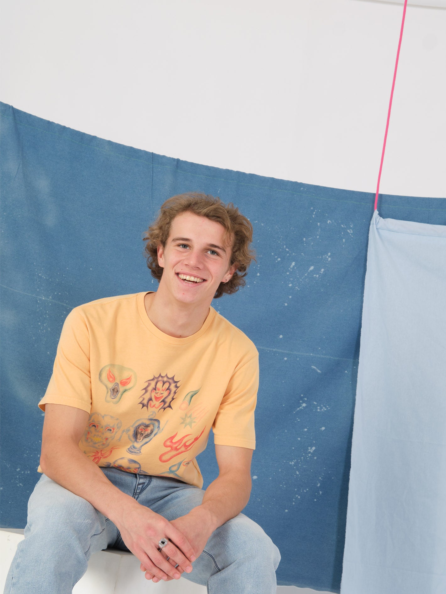 Sam Ryser T-shirt - FLASH ORANGE - Men - Volcom EUROPE – Volcom Europe