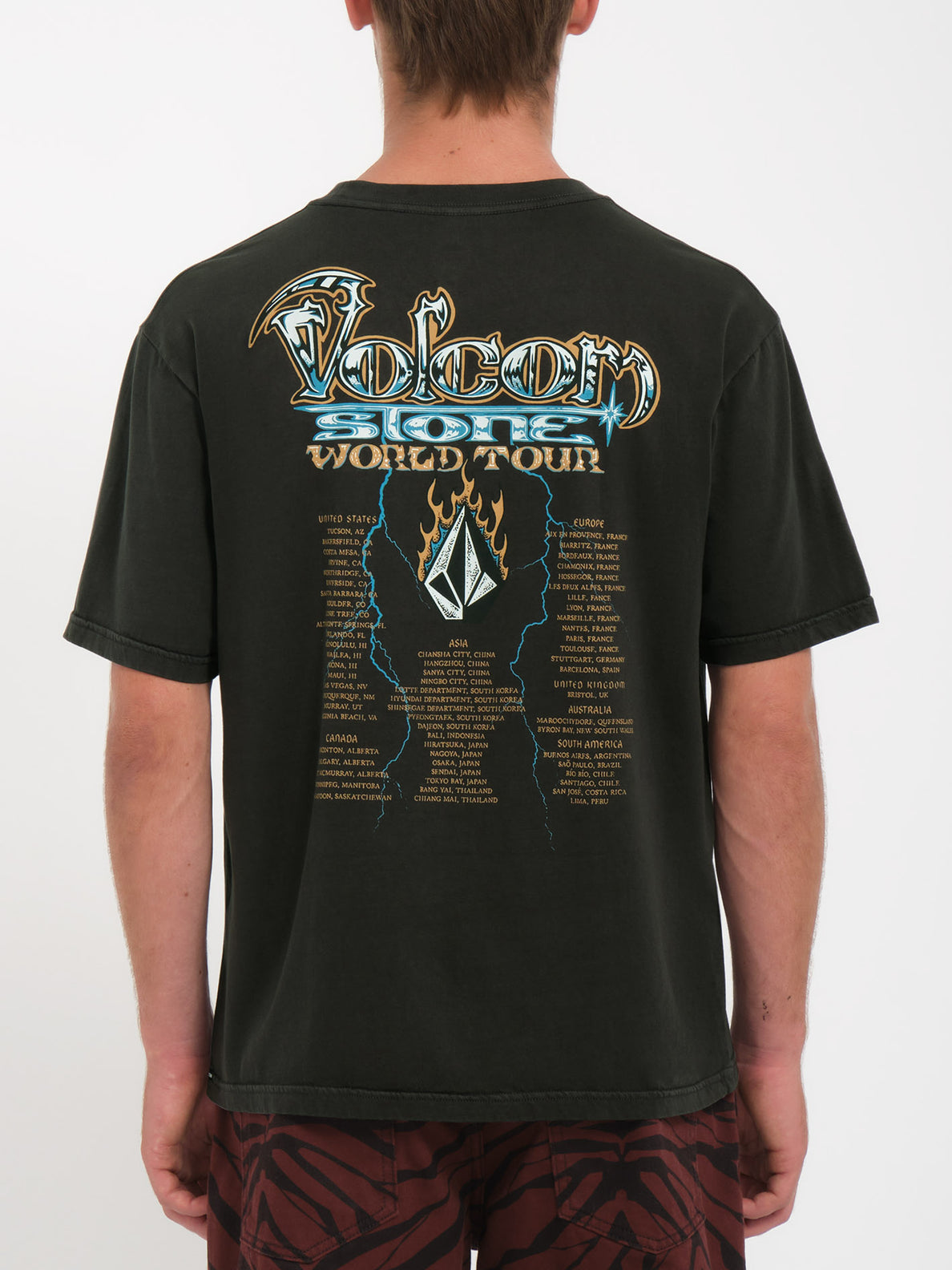 Stone Ghost T shirt STEALTH Men Volcom EUROPE Volcom Europe