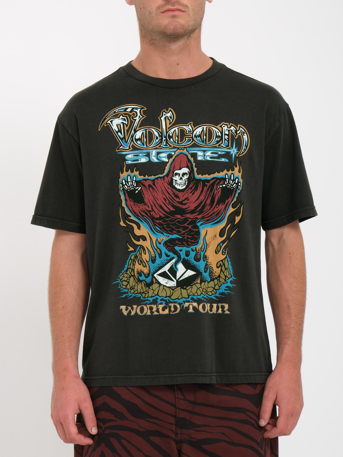 Volcom ghost top stripe jacket