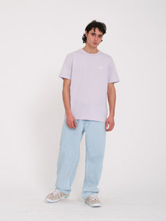 Circle Blanks T-shirt - LIGHT ORCHID