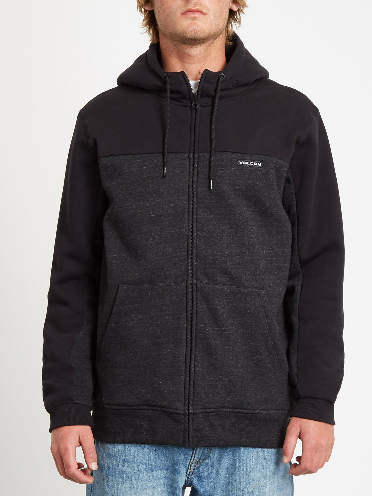 Volcom single stone lined zip hoodie outlet