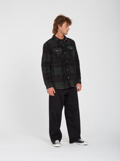 Bowered Fleece Over Shirt SCARAB Volcom Europe