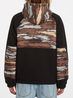 Muzzer Tripper Zip Hoodie - BARK BROWN (A5832200_BAB) [B]