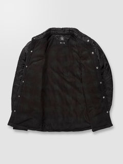 Bowered Plus Fleece Over-Shirt - BLACK (A5832203_BLK) [12]