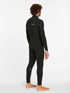 MODULATOR 3/2MM CHEST ZIP WETSUIT - BLACK – Volcom Europe