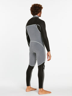 MODULATOR 4/3MM CHEST ZIP WETSUIT - BLACK