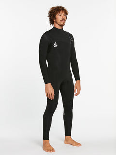 MODULATOR 4/3MM CHEST ZIP WETSUIT - BLACK