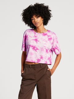 Galactic Stone T-shirt - ACAI (B0112104_ACI) [F]