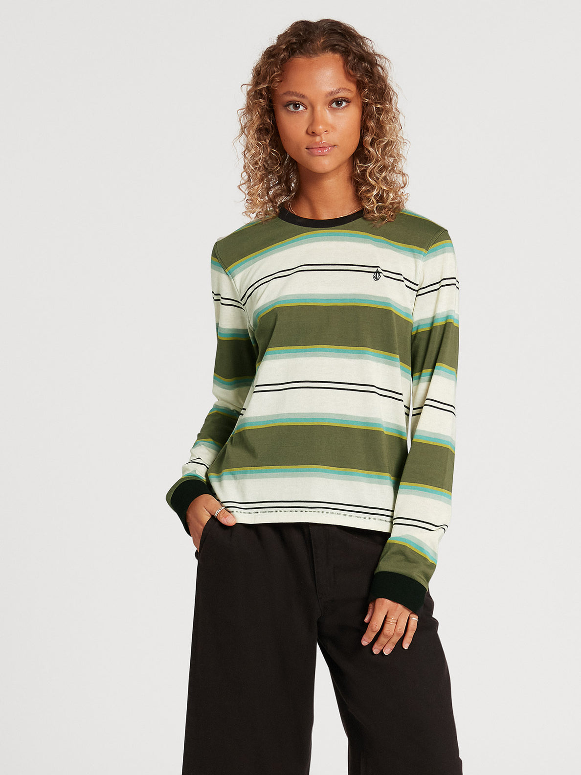 Choice Is Yours T-shirt - ARMY GREEN COMBO (B0332101_ARC) [F]