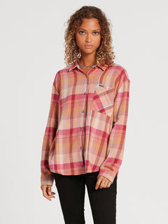 Plaid To Meet U Shirt - AUBURN (B0512100_AUB) [F]