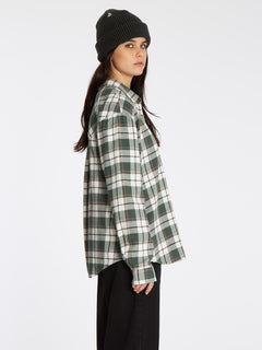 Plaid To Meet U Shirt - DARK PINE (B0512100_DPN) [11]