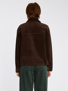 Sha Lala Shacket Over-shirt - ESPRESSO (B0532201_ESP) [B]