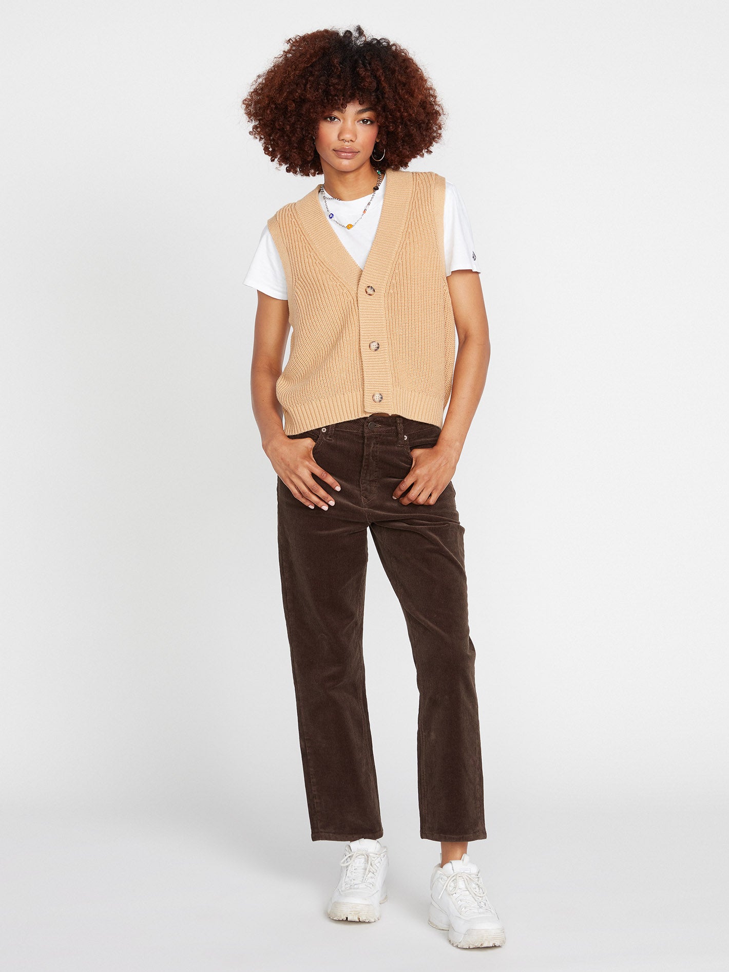 In Vestible Sweater - HAZELNUT