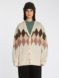 Grungdad Cardigan - SAND (B0732207_SAN) [F]