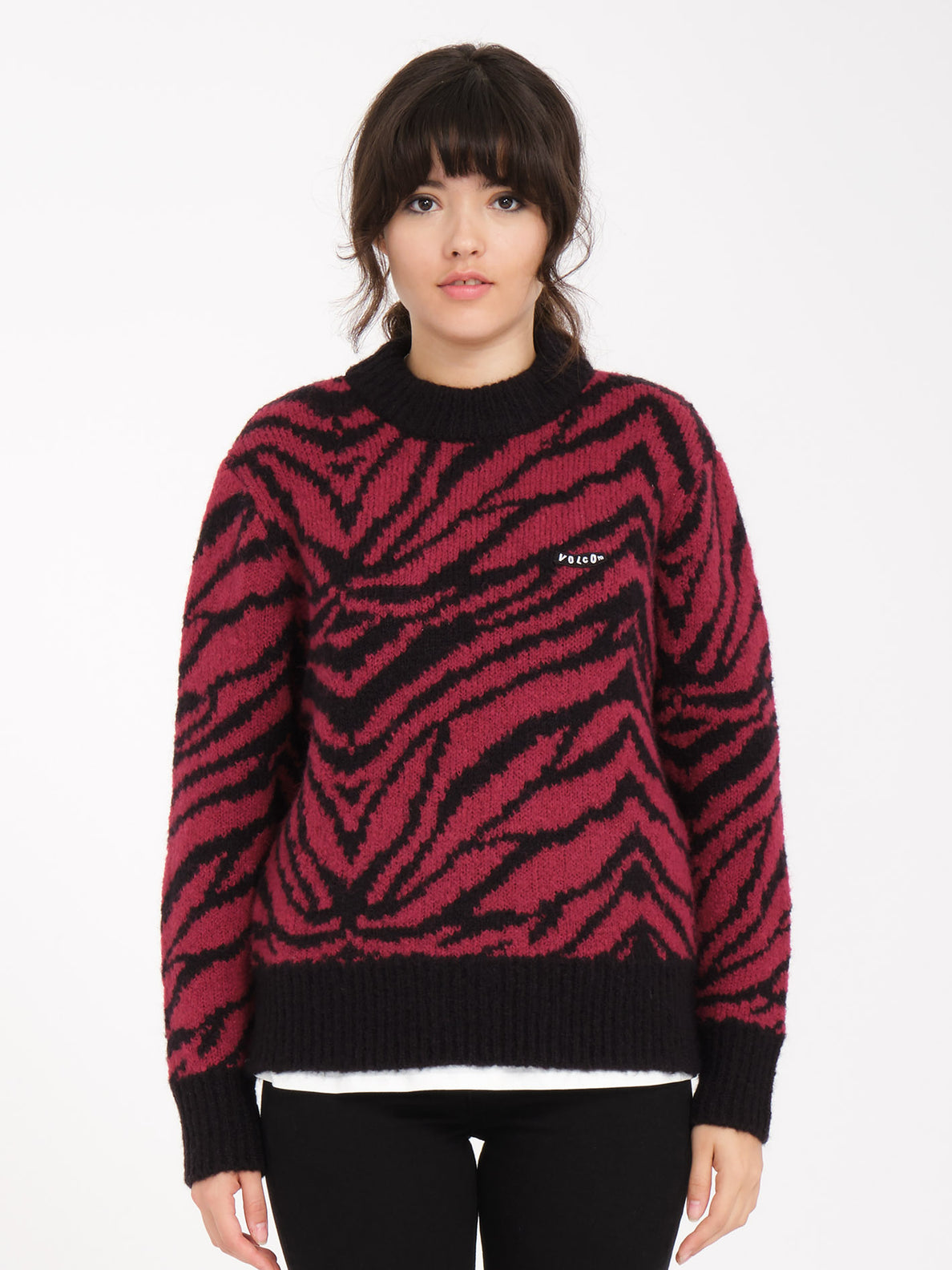 Zebra sweater cheap