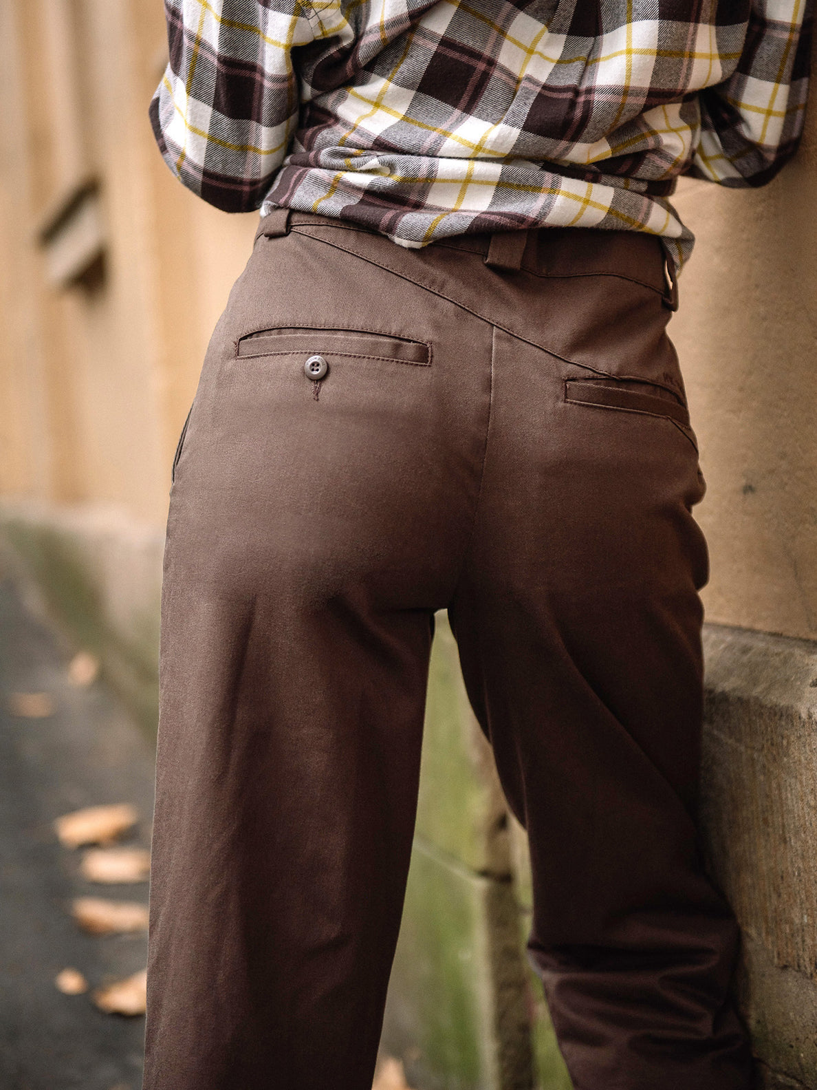 Whawhat Chino Trousers - ESPRESSO (B1112100_ESP) [100]
