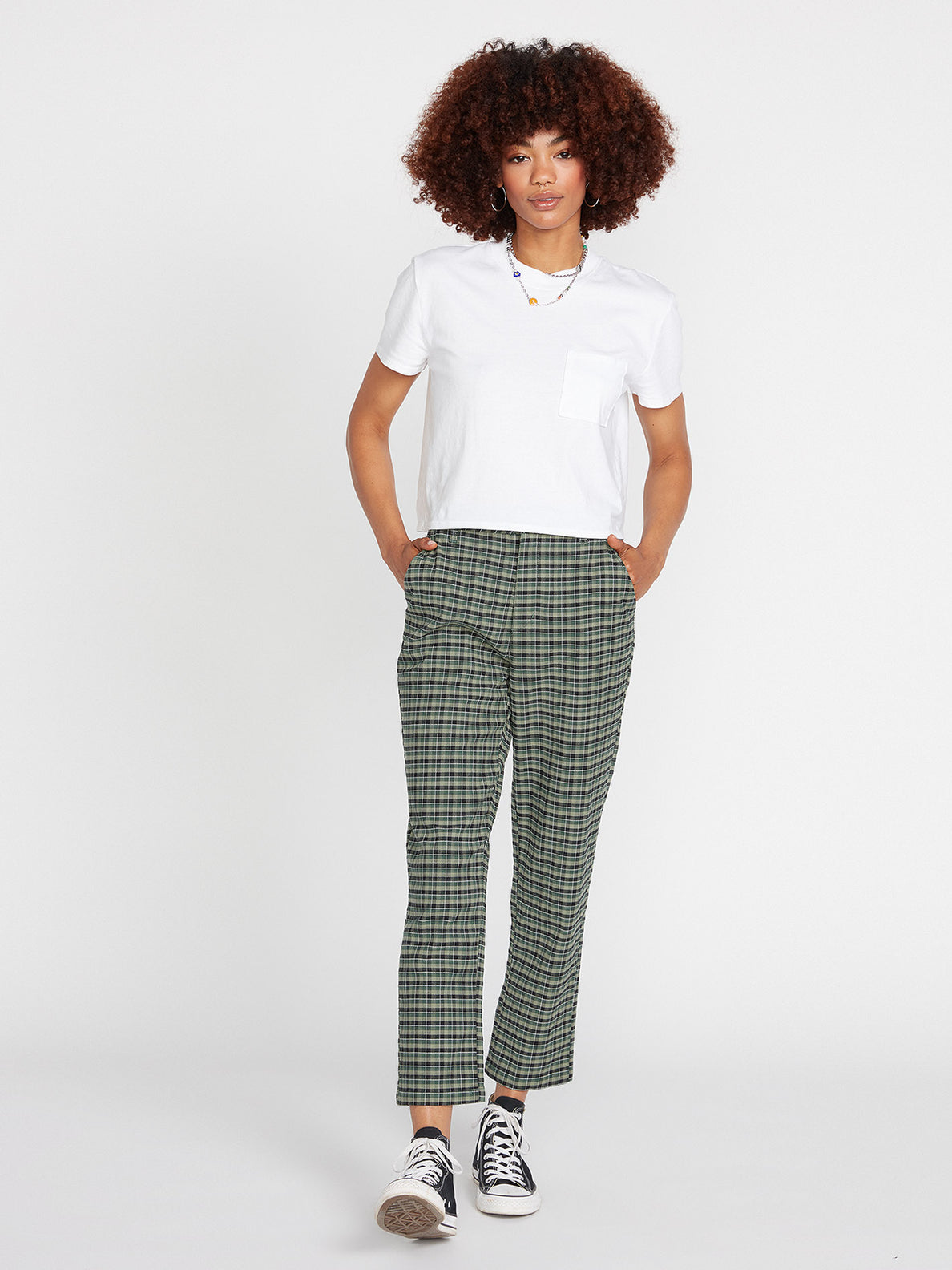 Frochickie Highrise Trousers - DARK PINE (B1131809_DPN) [F]