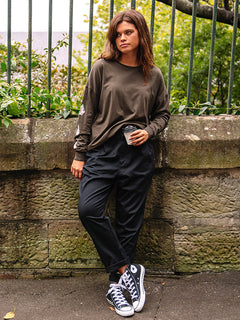 Frochickie Trousers - BLACK (B1132200_BLK) [101]