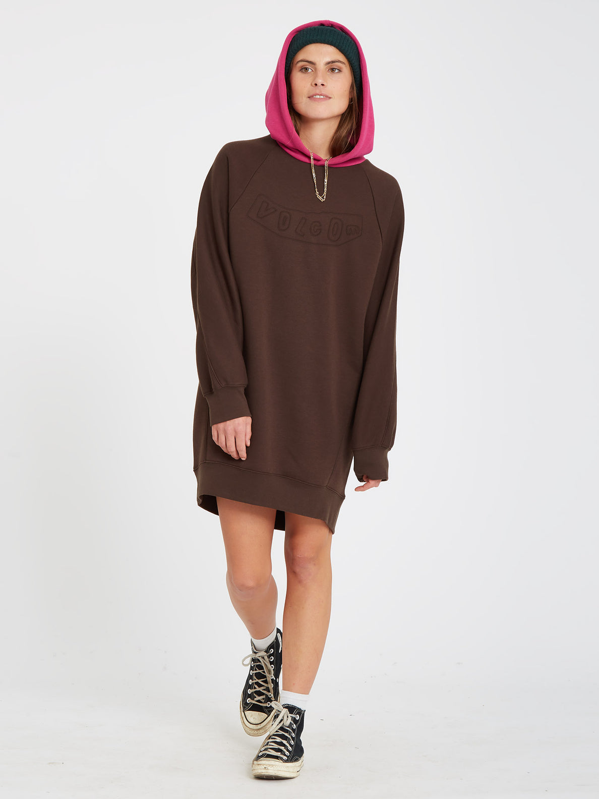 Volcom hoodie dress outlet