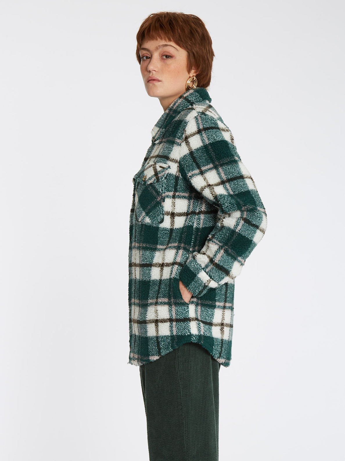 Silent Sherpa Jacket DARK PINE Volcom Europe