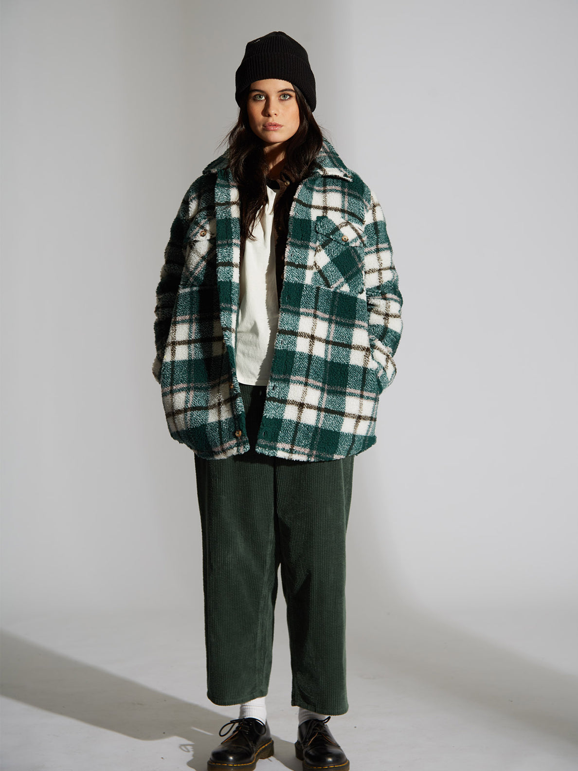 Silent Sherpa Jacket - DARK PINE (B1512105_DPN) [B]