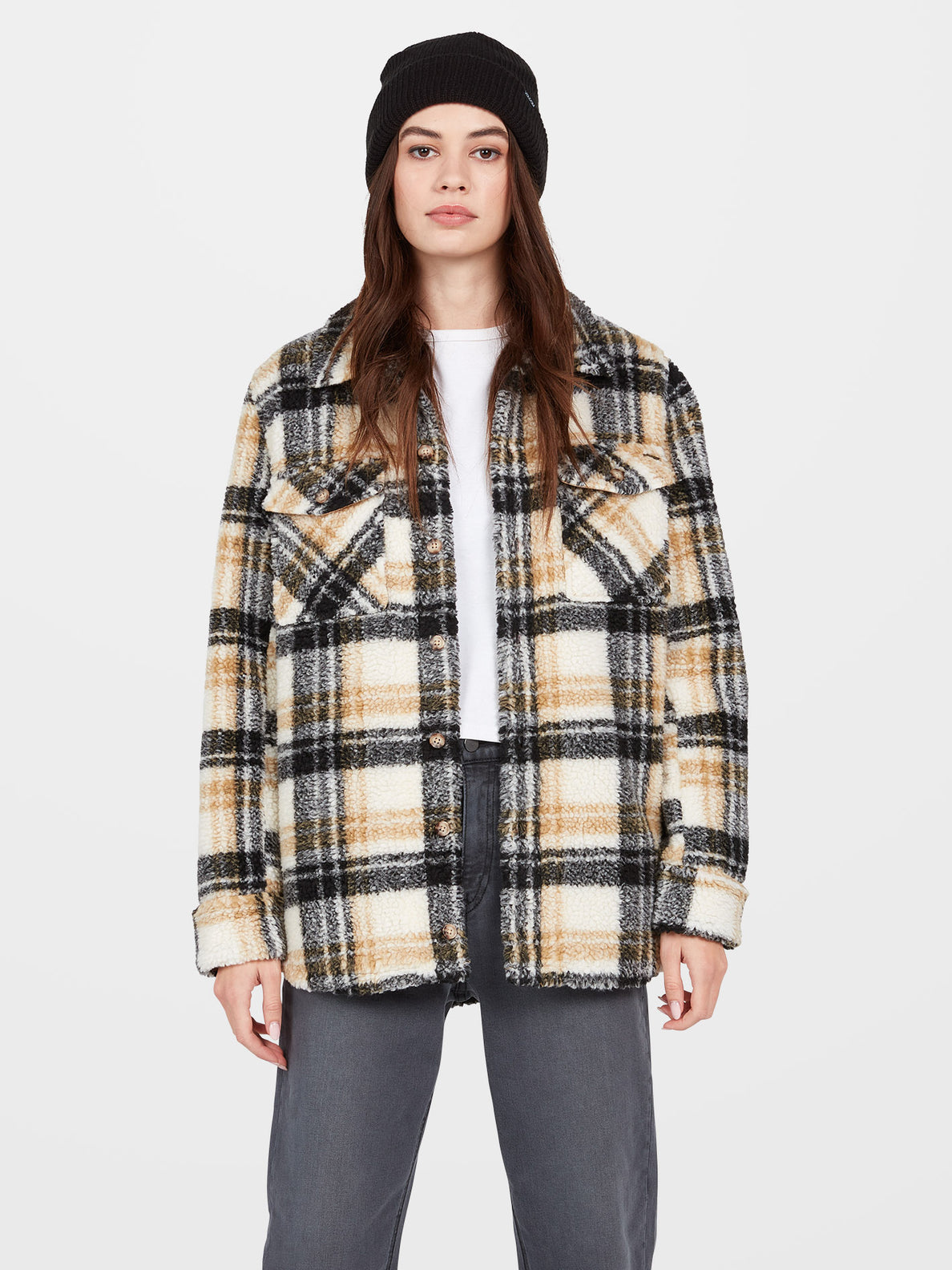 Volcom snow check clearance sherpa jacket
