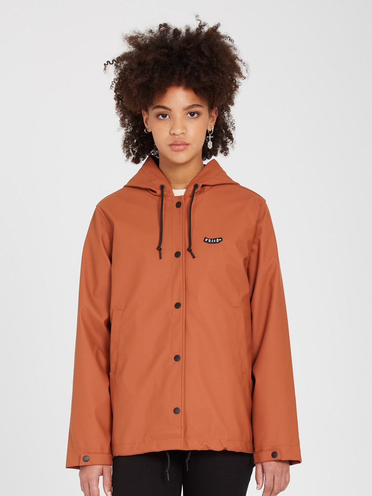 Sprain Dead Raincoat DARK CLAY Women Volcom EU Volcom Europe