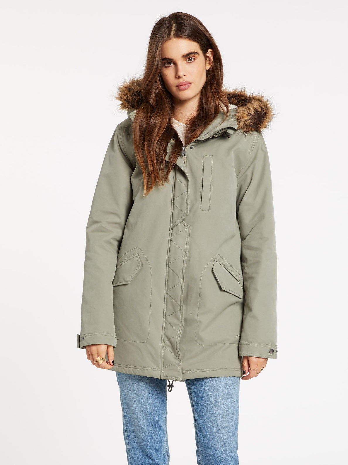 Volcom less is more parka outlet