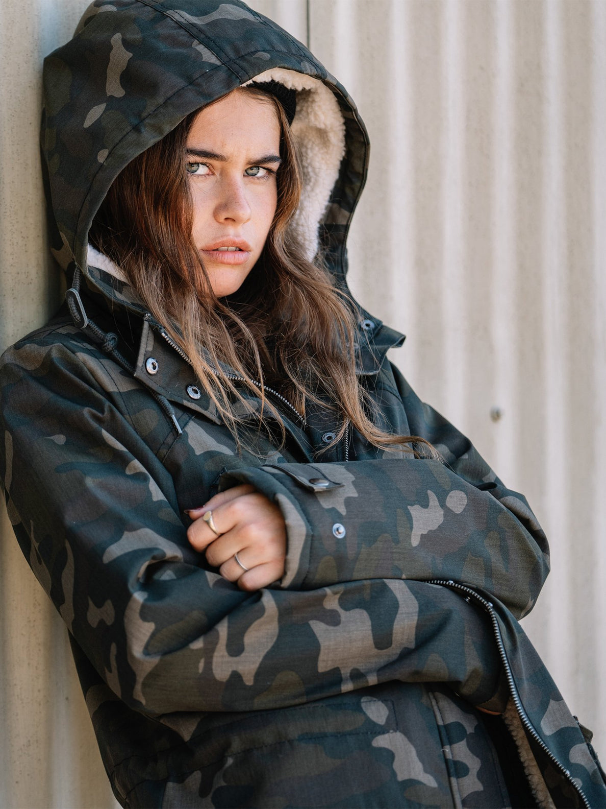 Walk On By 5K Nuts Parka - CAMOUFLAGE (B1732052_CAM) [101]