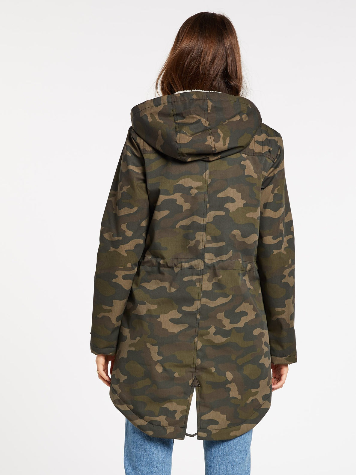 Volcom walk on by parka caramel online