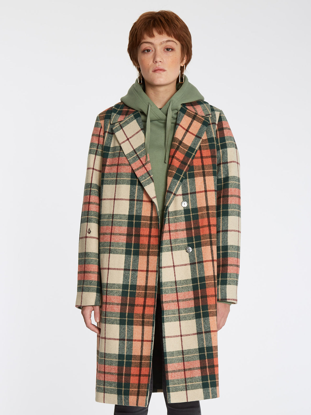 Volcom trench coat online