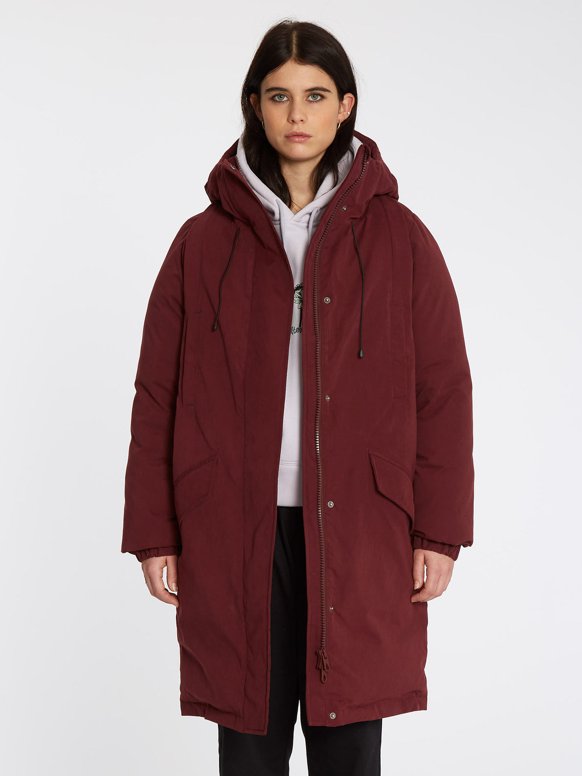 Sleepi Puff Parka - BURGUNDY (B1732103_BUR) [1]