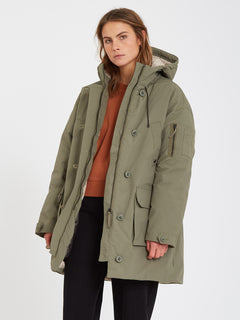 Warmer N Over 5K Parka - ARMY GREEN COMBO (B1732104_ARC) [1]