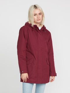 Less Is More 5K Parka - BURGUNDY (B1732112_BUR) [F]