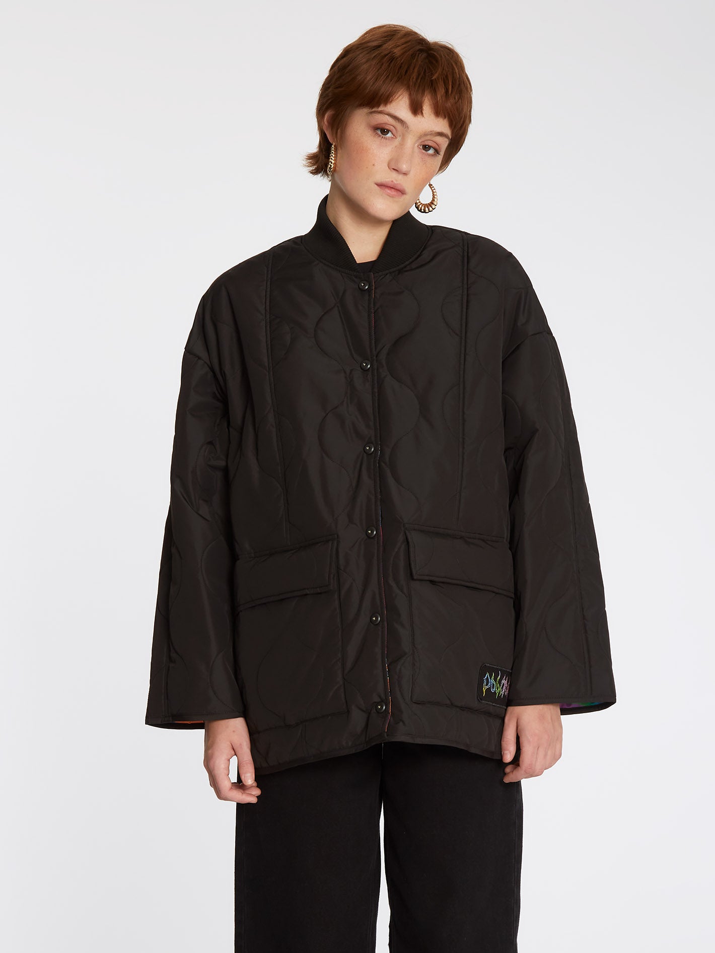 Chrissie Abbott X French Jacket (Reversible) - BLACK – Volcom Europe