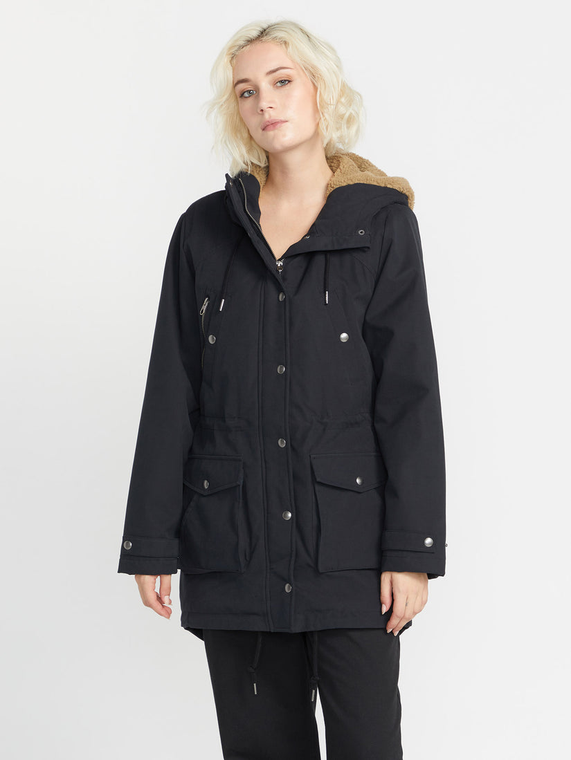 Walk On By 5K Parka BLACK Women Volcom EU – Volcom Europe
