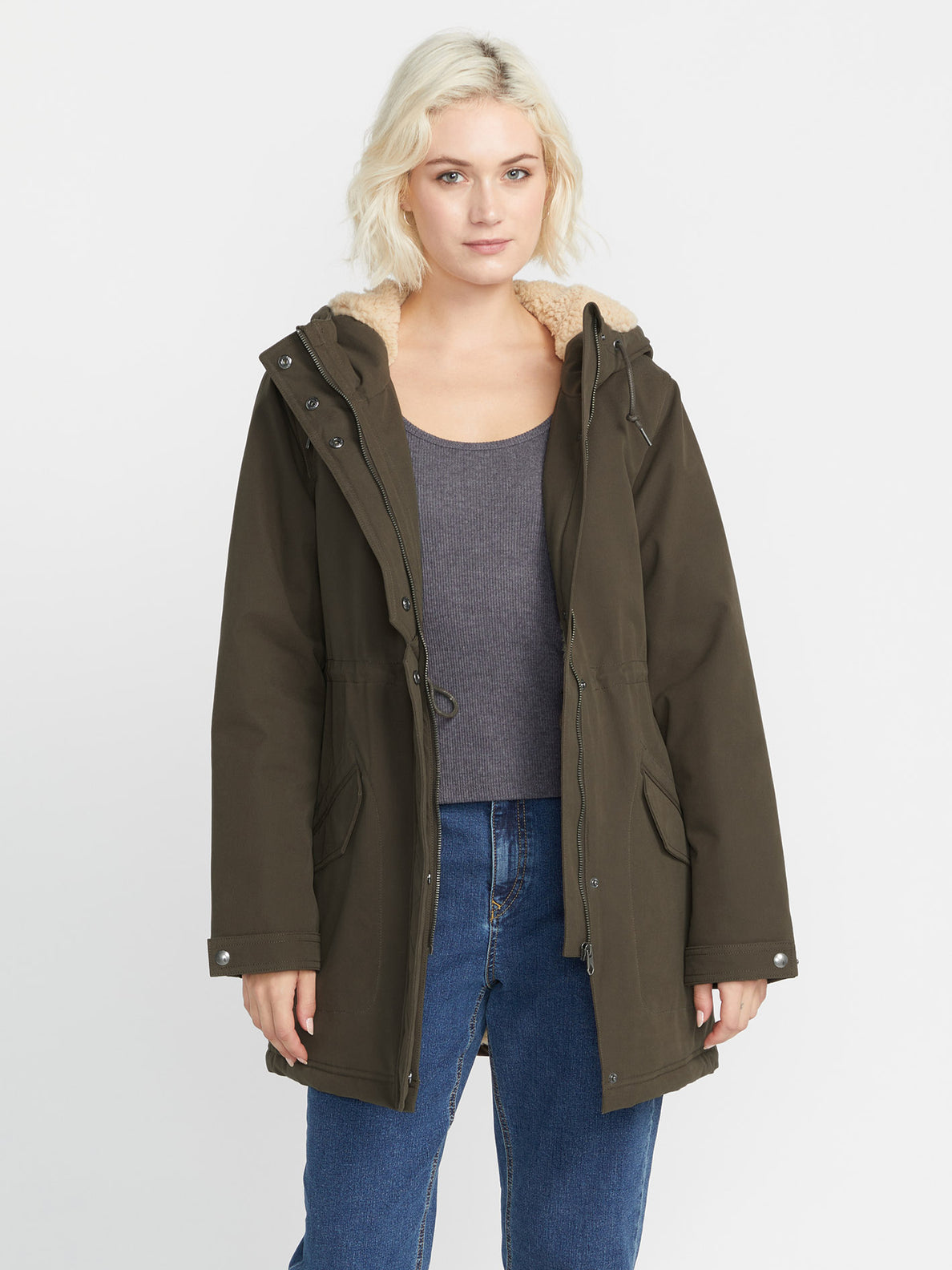 Volcom less online is more parka